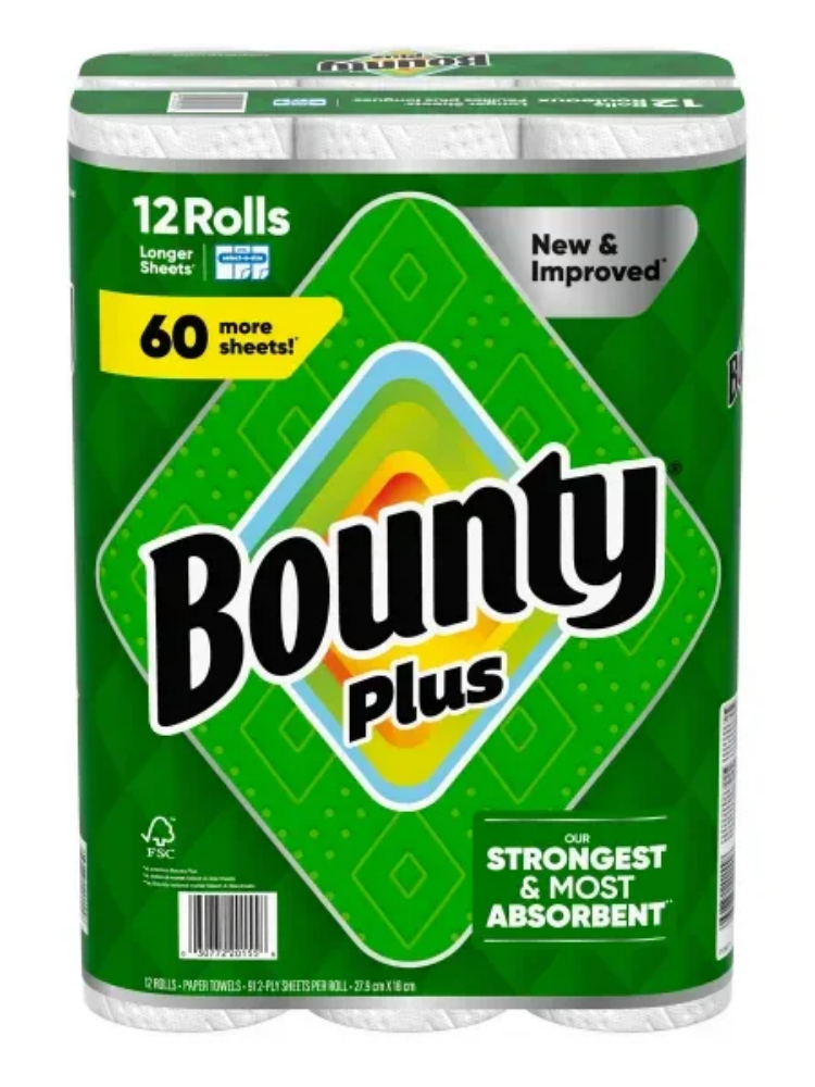 擦手纸 Bounty Plus 91ct